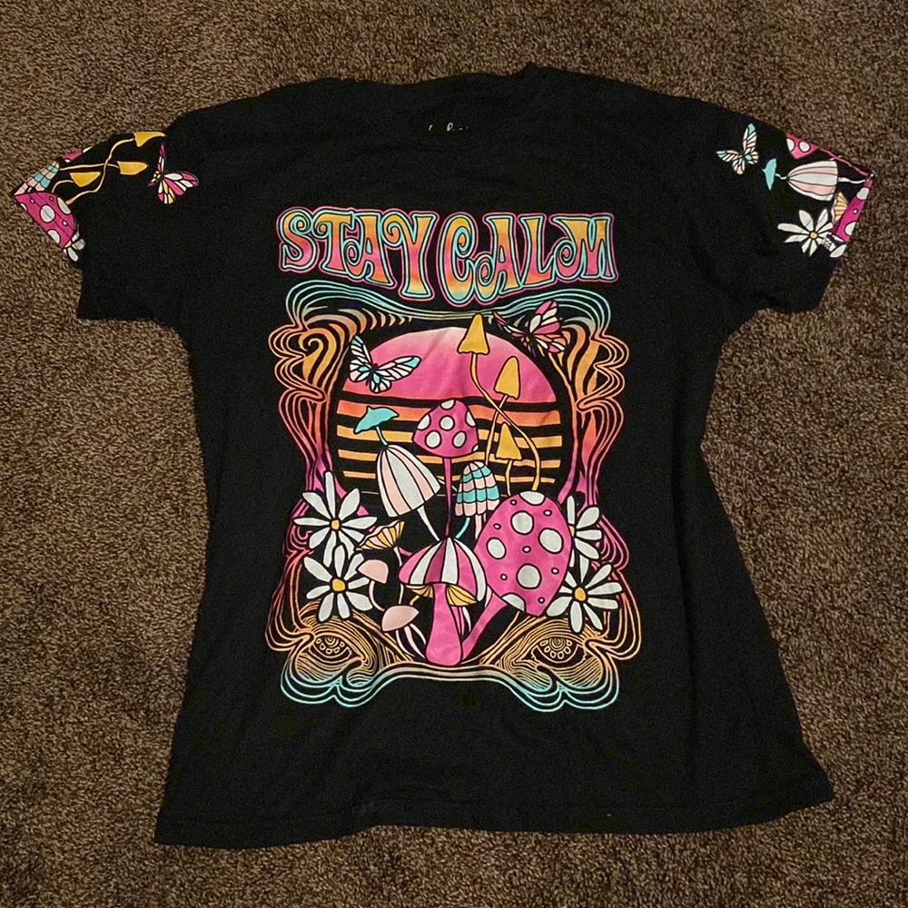 “Stay Calm” Hippie Shirt